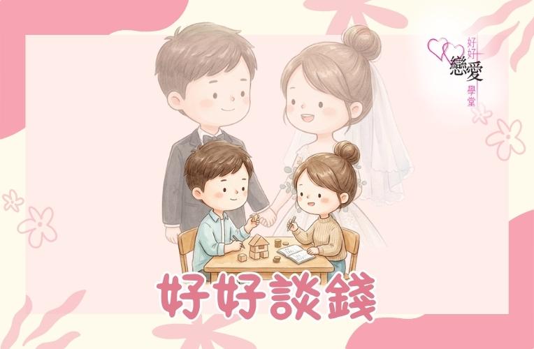 婚前輔導 戀愛 兩性 婚姻關係 家庭教育 單身成長 杜婉霞Joanna - 好好談錢